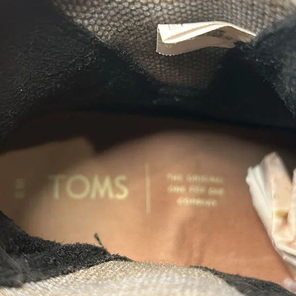 TOMS Women's Esme Desert Taupe Suede Chelsea Boot Size 8. 2.5” heel size - Picture 10 of 15